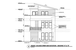 The 2017 proposed design:  nearly 41 feet high by almost 88 feet long by 26 feet wide