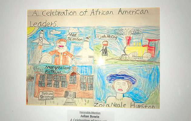 First-grader meets Gov. Rick Scott at reception