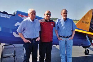 Gilbert, Col. Bob Brodie, and Carroll