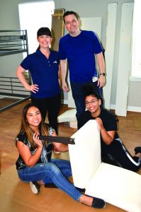 Kristina Aranilla, Leah Goodwyne, David Johnson and Rachel Harris