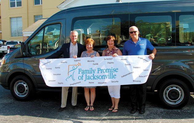 Generous donors keep wheels turning on Family Promise bus Generous donors keep wheels turning on Family Promise bus