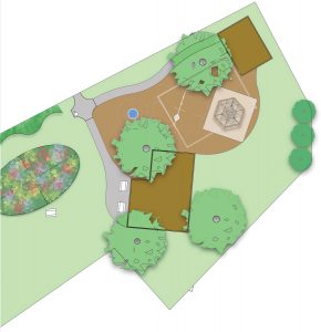 Rendering of Landon Park’s refurbishment, which is expected to be completed by fall 2018.
