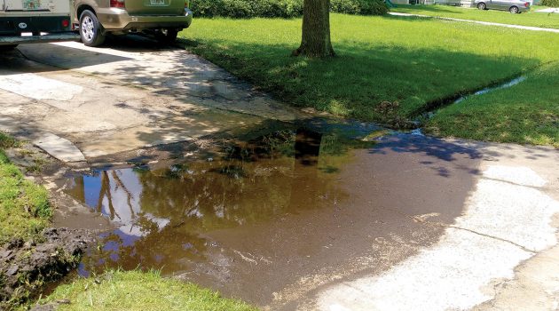Post-war Ortega Forest community fighting drainage issues