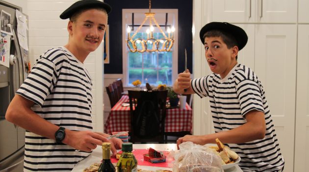 Local families enjoy cultural exchange with French, Danish youth