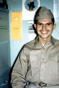 Naval aviator Dan Coffman, 1955