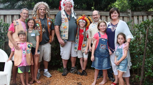 Ortega Forest families form new tribes for parent-child bonding program