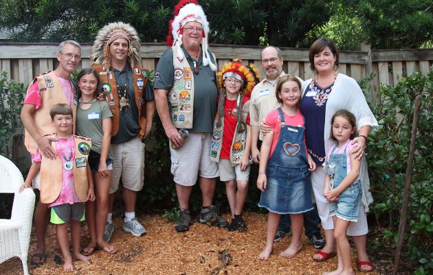 Ortega Forest families form new tribes for parent-child bonding program