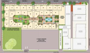 The property at the corner of Home Street and Kipp Avenue on the Southbank is being developed into a 147-unit, four-story luxury apartment community.