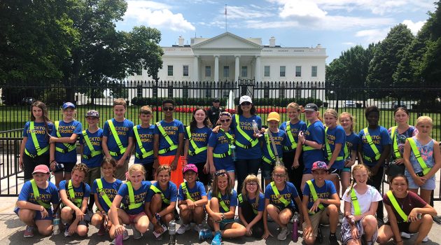 Stockton students rewarded for servant leadership with trip to Washington, D.C.