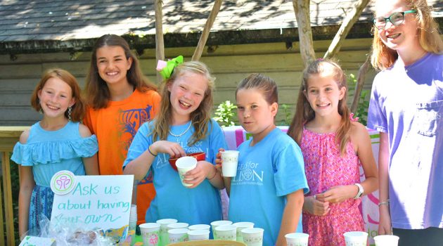 St. Mark’s Episcopal girls club wins Lemonade Stand Challenge