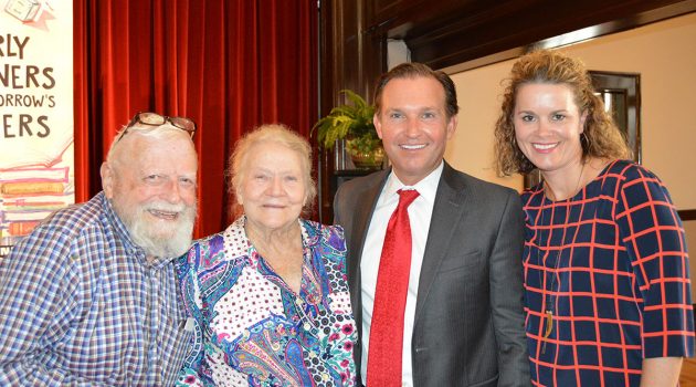 Longtime educator receives key to Jacksonville