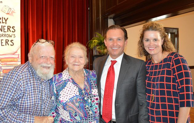 Longtime educator receives key to Jacksonville