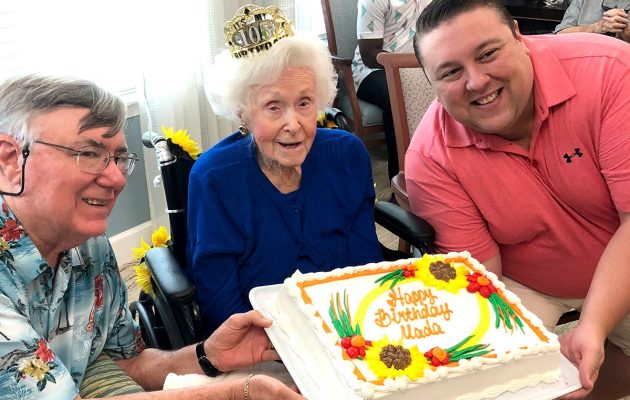 San Jose Arbor Terrace resident one more year closer to record