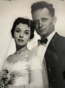 Bobbi and Bennie Margol wedding photo