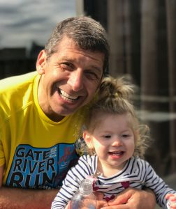 Drew Margol and his granddaughter, Sadie