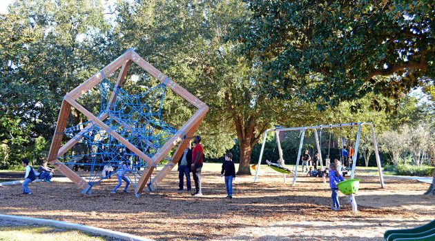 San Marco children enjoy new playground in Landon Park