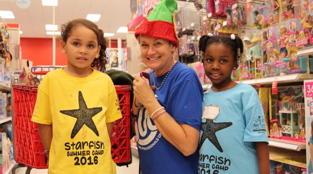 Students rewarded for good behavior with annual shopping spree