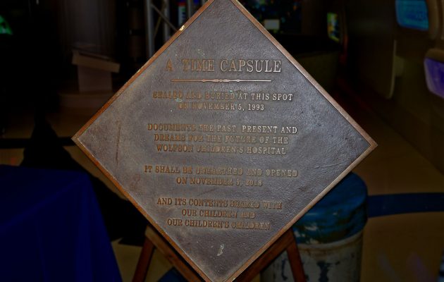 Baptist Health friends and family gather for time capsule opening