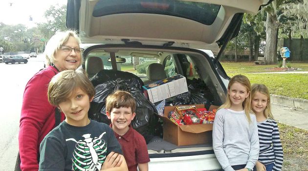 Fishweir students make holidays better for rural community