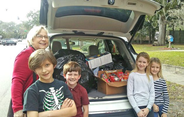 Fishweir students make holidays better for rural community