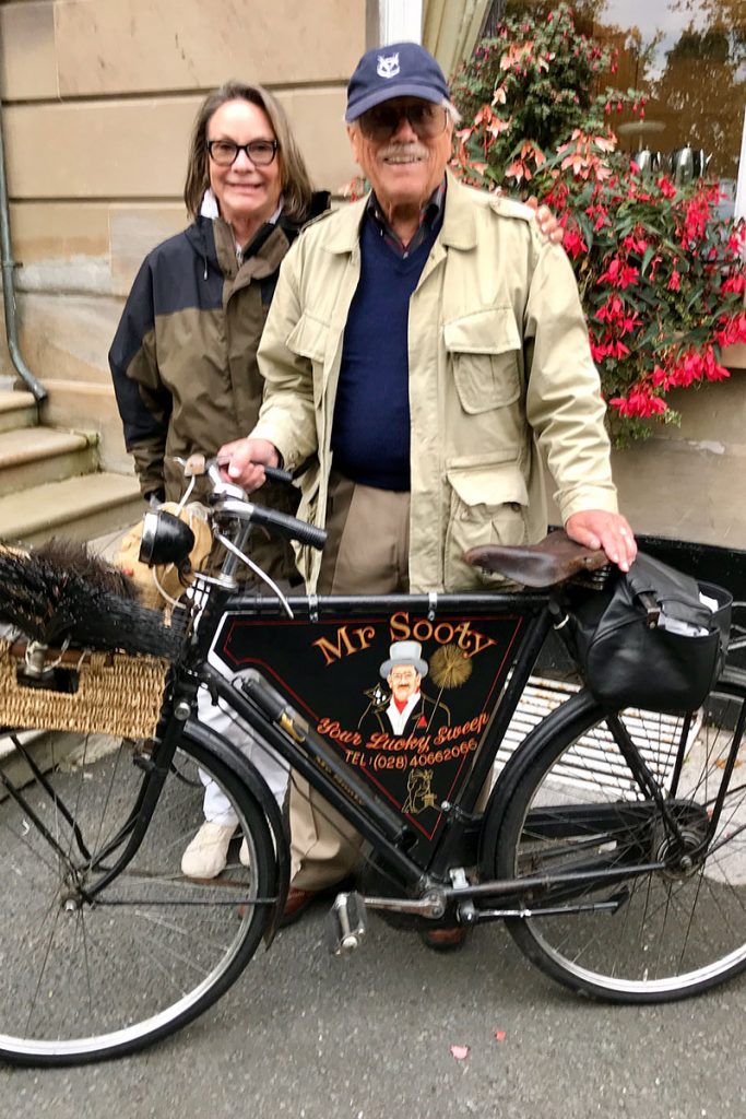 Phyllis and H. L. Geiger in retirement