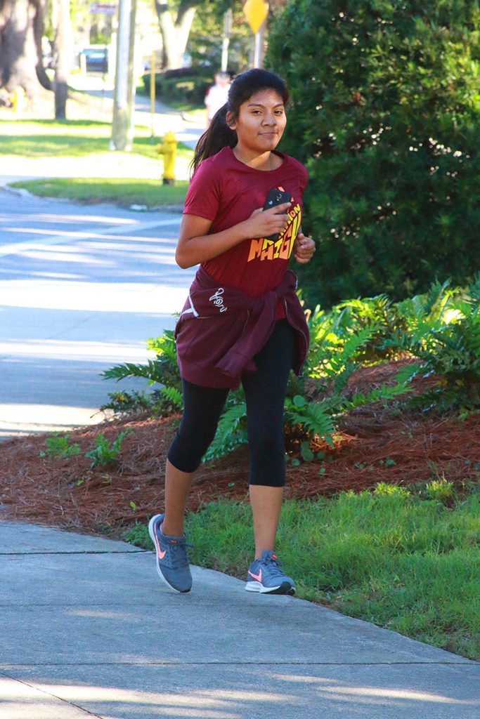 Michelle Julio-Rendon, Robert E. Lee freshman (Photo by Jim Ferguson)
