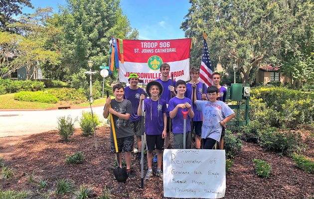 Ancestors give Scout reasons for Eagle project