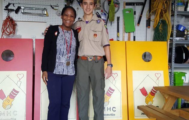 Love for grandmother motivates Boy Scout Eagle project