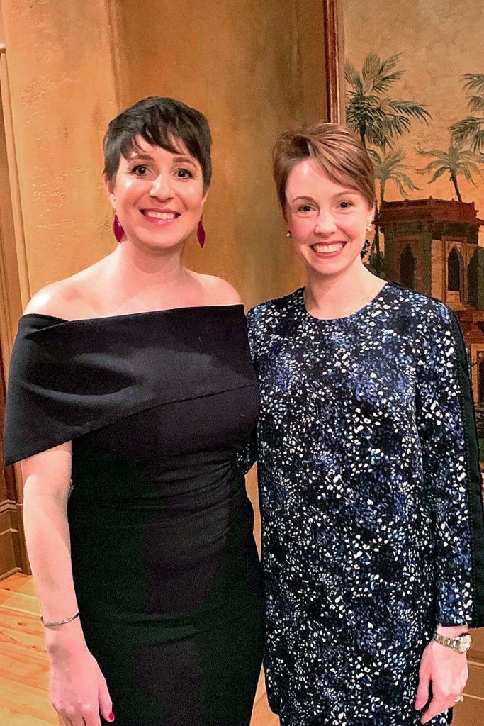 Courtney Weatherby-Hunter and Annie Tutt