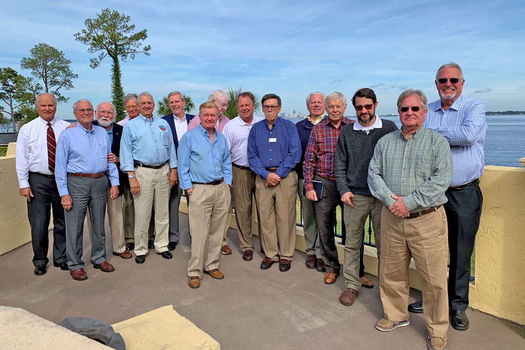 Will Wheeler, Henry Beckwith, Stuart Ira, John Godfrey, Dr. John Lovejoy, Barry Allred, Dave Burrows, 
Carter Bryan, John Kirby, Lynn Ellis, Josh Horenstein, Jim Callahan, Brooks Busey, Bob Gay and Peter Fleming