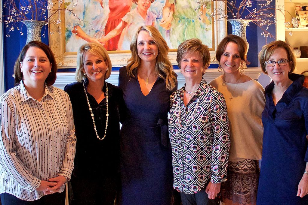 Susan Hamner, Cameron Crowe, Patti Callahan Henry, 
Anis Daley, Annie Pajcic and Muffet Rhyne