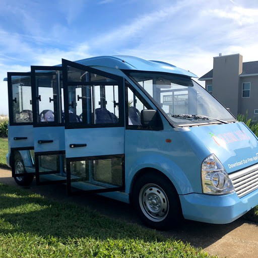 Courtesy of several San Marco merchants, Beach Buggies – San Marco will bring two 
10-seater electric carts to the area to help alleviate San Marco’s parking woes.