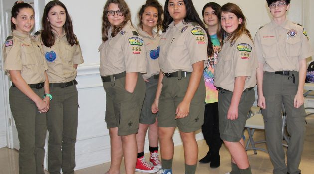 New female Boy Scout troop inaugurated in Ortega