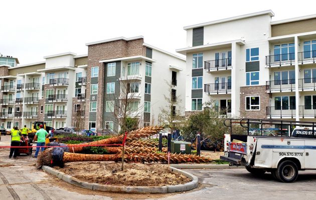 Tenants moving in to Avondale apartment complex