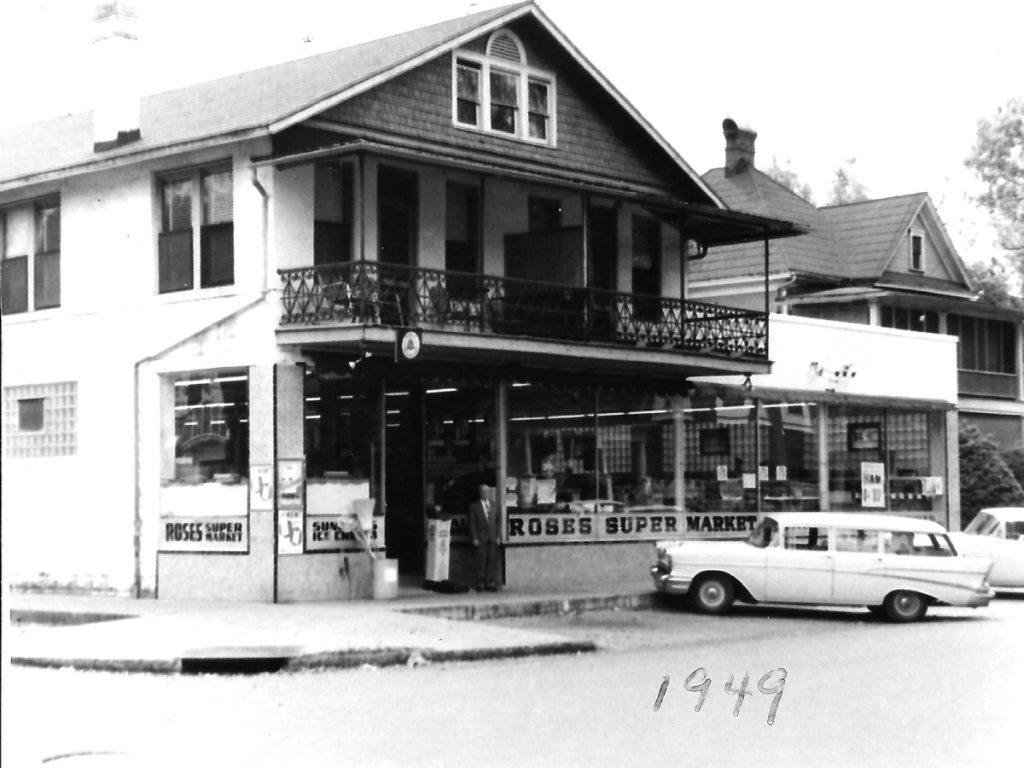 His dad’s store, Rose’s Super Market, at 6th & Market