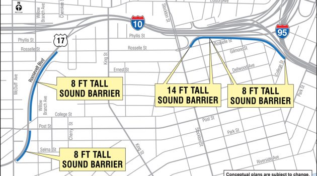 Lane expansion project on Fuller Warren Bridge on time