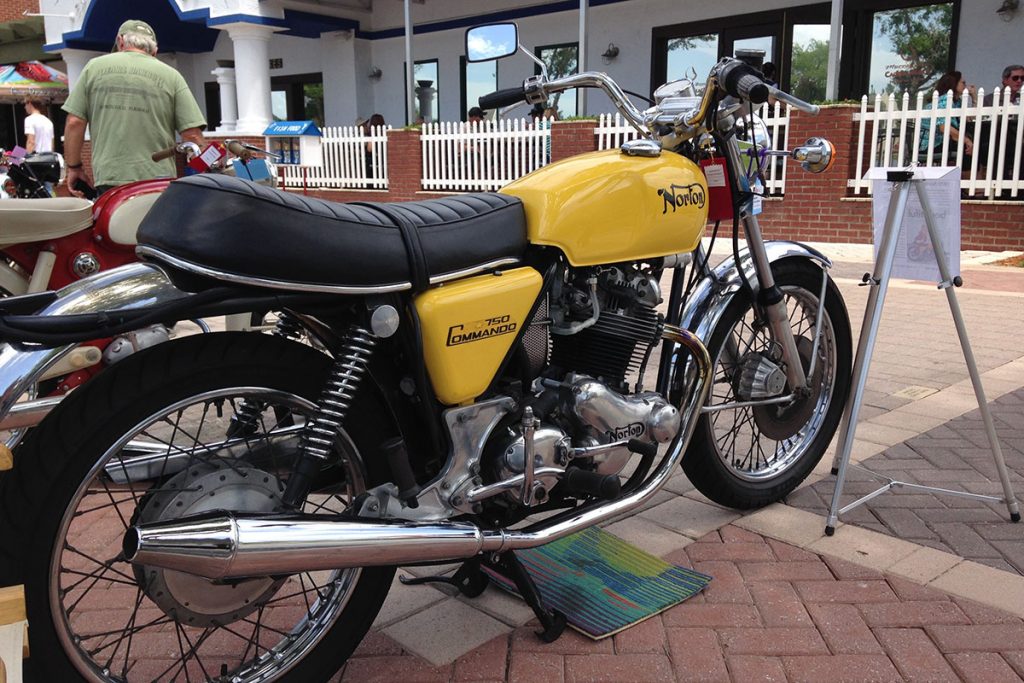 Mark Grandin’s 1972 Norton 750 Commando
