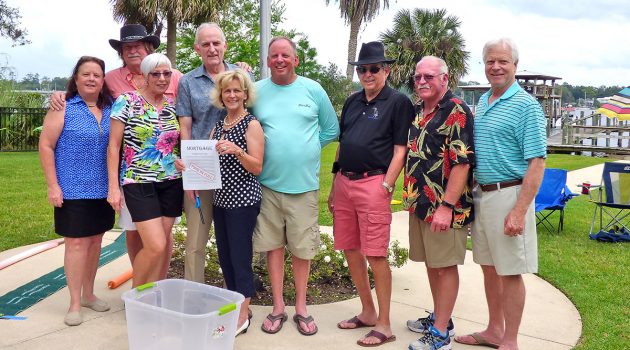 Ortega River Club holds mortgage burning ceremony