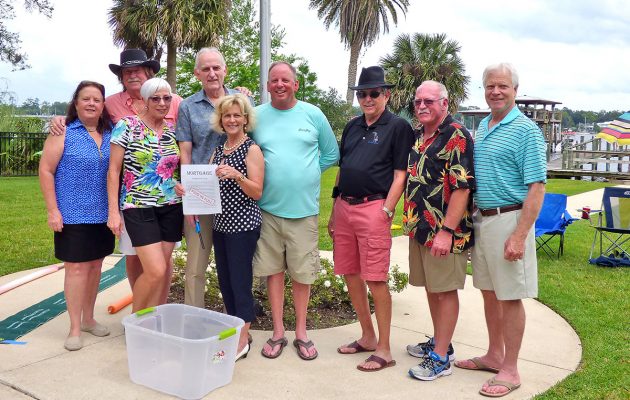 Ortega River Club holds mortgage burning ceremony