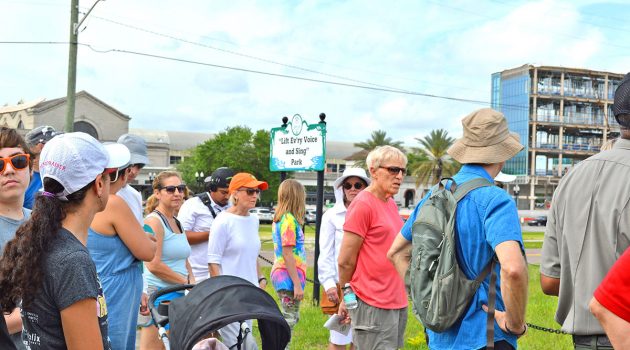 Emerald Trail first mile walk brings completion one step closer