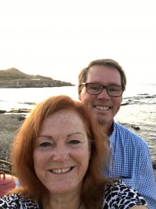 Vicki and Eric Pehmoeller at Naval Station Guantanamo Bay two weeks prior to the plane crash at NAS Jacksonville.