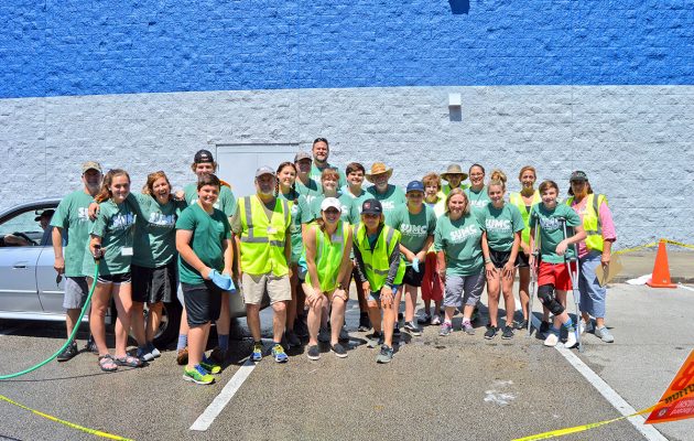 SUMC teens help to set Guinness car wash world record