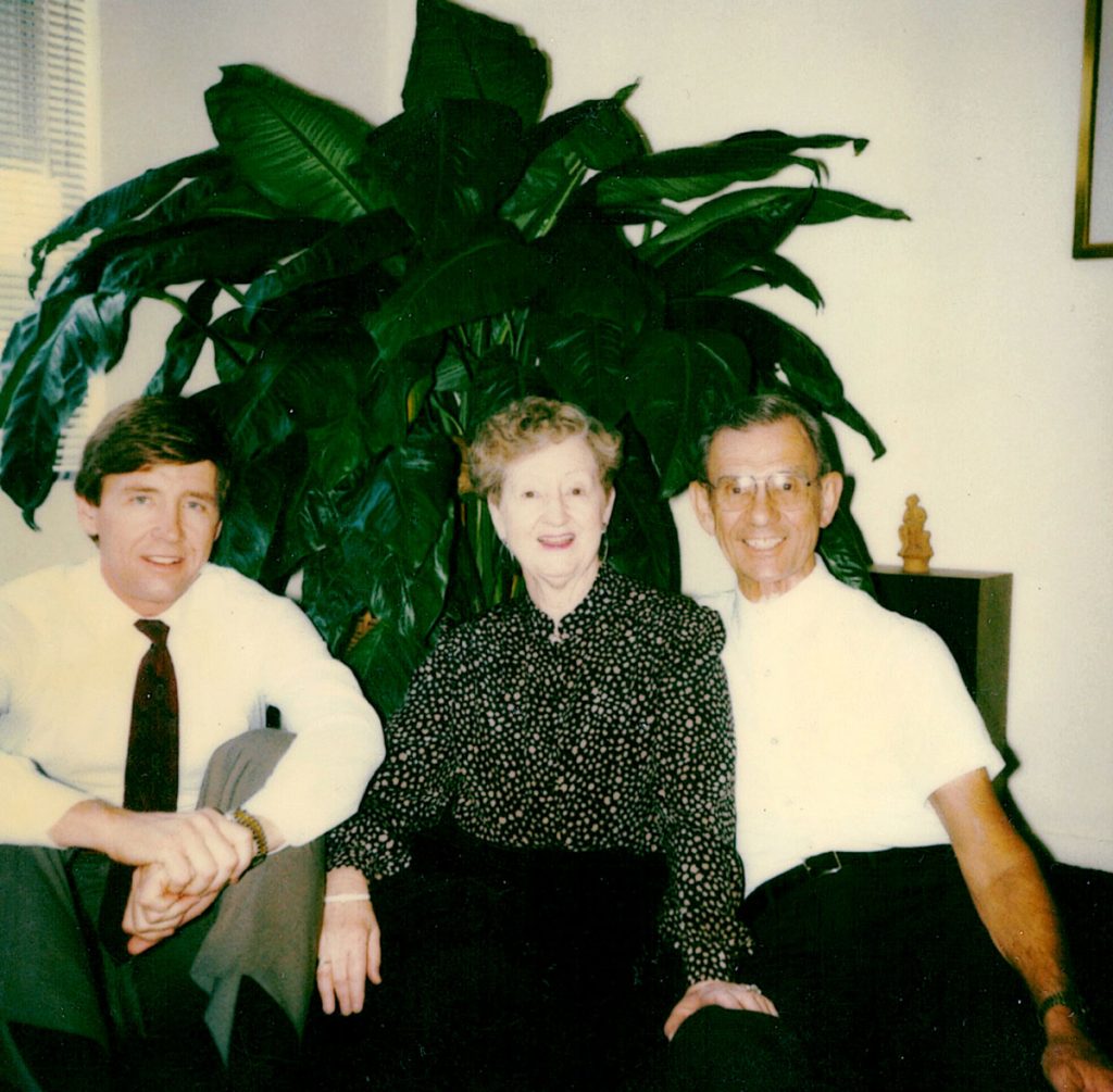 Randy Jr., Libby and Randy Sr.
