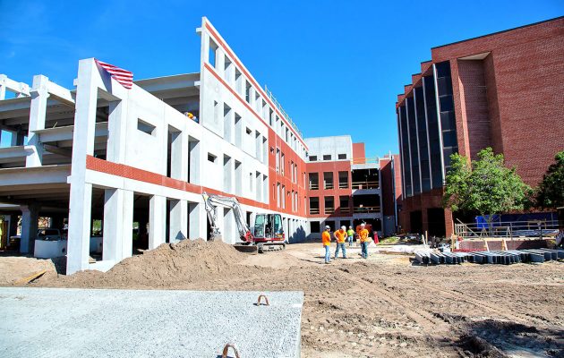 St. Vincent’s celebrates heart pavilion topping out