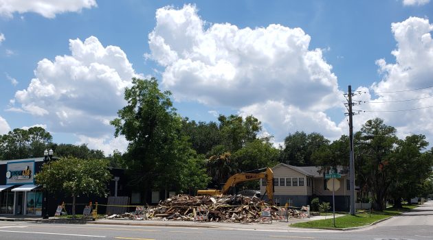 Eyesore bites the dust