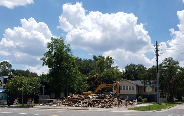 Eyesore bites the dust