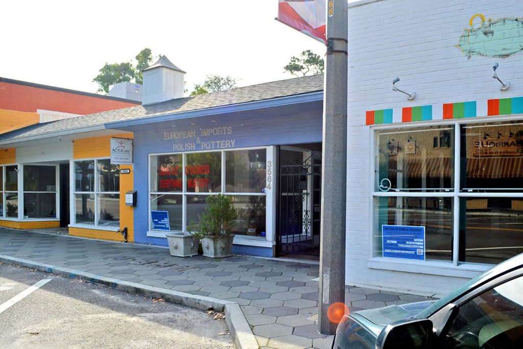 Three familiar facades will be obliterated for redevelopment of a coffee shop, market and gallery.