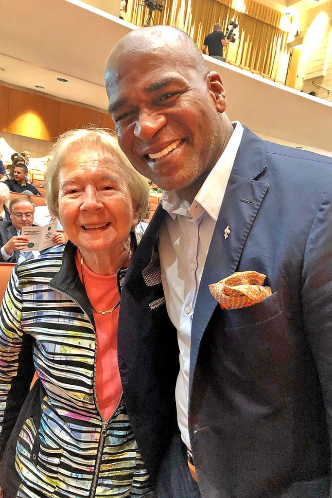 Betty Flinchum and Khalil Osiris