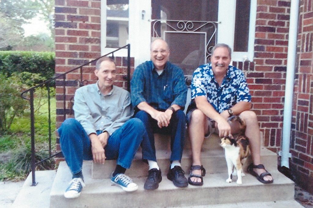 Anita’s and Harry’s sons, Doug, Mike and Wes Thompson