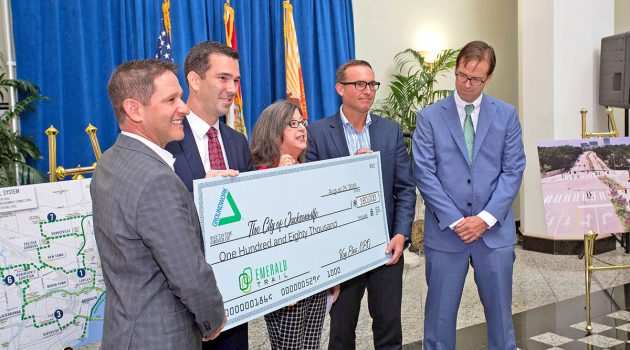 Groundwork Jacksonville Announces Emerald Trail  Co-Champions, Major Donors and Challenge Grant